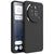 Mobizang Matte Protective Lens Flexible Back Cover for Nothing Phone 3A Pro | Slim Silicone with Soft Lining Shockproof Full Body Bumper Case (Black)