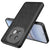 Mobizang Tux Leather Back Cover for IQOO 13 (5G) | Slim Shockproof Camera Protection Bumper Case (Black)