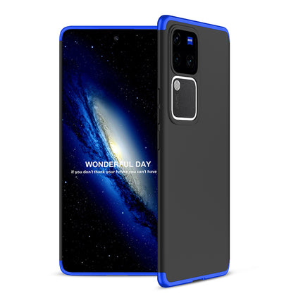 Mobizang Double Dip Full 360 Protection Back Case Cover for Vivo V30 (5G) / Vivo 30 Pro (5G) (Blue,Black)