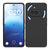 Mobizang Matte Protective Lens Flexible Back Cover for Nothing Phone 3A 5G | Slim Silicone with Soft Lining Shockproof Full Body Bumper Case (Black)