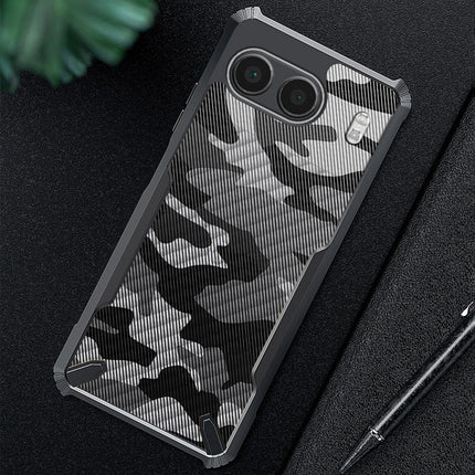 Mobizang Bull Camouflage Back Cover for OnePlus Nord 4 | [Military Grade Protection] Shock Proof Slim Hybrid Bumper Case (Black)