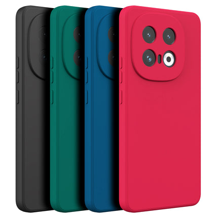 Mobizang Matte Protective Lens Flexible Back Cover for Iqoo 13 (5G) | Slim Silicone with Soft Lining Shockproof Full Body Bumper Case (Black)