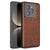 Mobizang Tux Leather Back Cover for Realme GT 7 PRO | Slim Shockproof Camera Protection Bumper Case (Brown)