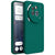 Mobizang Matte Protective Lens Flexible Back Cover for Nothing Phone 3A Pro | Slim Silicone with Soft Lining Shockproof Full Body Bumper Case (Green)