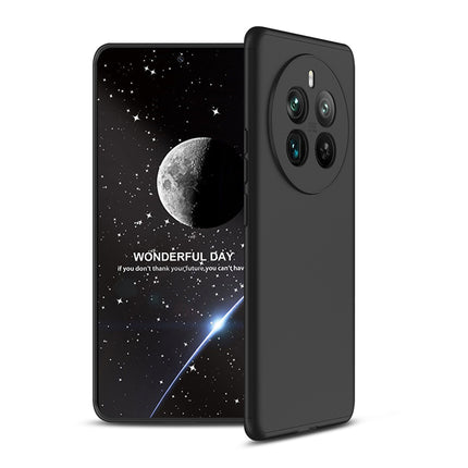Kapa Double Dip Full 360 Protection Back Case Cover for Realme 12 Pro / 12 Pro Plus (Black)