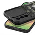 Mobizang Tank Back Cover for Samsung Galaxy S24 FE | Inbuilt Ring + Slider Shockproof Lens Protection Bumper Back Case (Black)