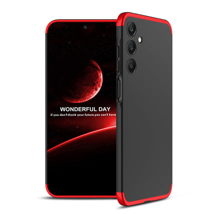 Kapa Double Dip Full 360 Protection Back Case Cover for Samsung Galaxy A25 (5G) (Red , Black)