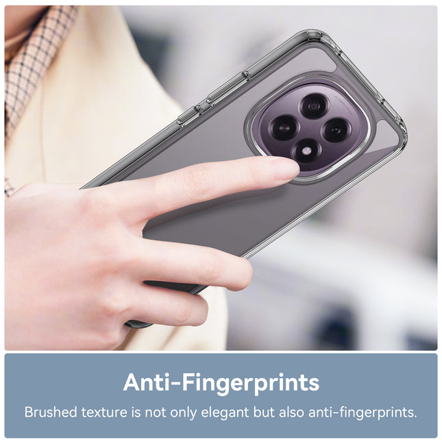 Mobizang Unicorn Acrylic Clear Back Cover For Oppo F29 5G | Slim Shockproof [Military Grade Protection] Hybrid Bumper Case (Clear Sides)