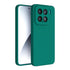 Mobizang Matte Protective Lens Flexible Back Cover for Xiaomi 15 5G | Slim Silicone with Soft Lining Shockproof Full Body Bumper Case (Green)