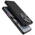 Mobizang Tux Leather Back Cover for Oppo Find X8 Pro | Slim Shockproof Camera Protection Bumper Case (Black)