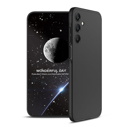 Kapa Double Dip Full 360 Protection Back Case Cover for Samsung Galaxy A25 (5G) (Black)