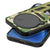 Mobizang Tank Back Cover for Vivo X200 Pro (5G) | Inbuilt Ring + Slider Shockproof Lens Protection Bumper Back Case (Green)