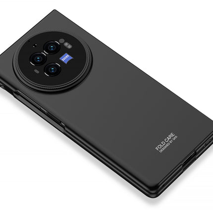 Mobizang Ultra Thin Back Case for  Vivo X Fold 3 PRO | Full Body Protection Hard Back Cover, Black