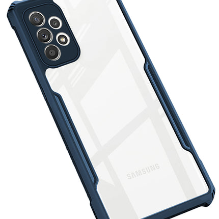 Beetle for Samsung Galaxy A33 (5G) Back Case, [Military Grade] Shockproof Slim Hybrid Cover (Blue)