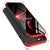 Double Dip Full 360 Protection Back Case Cover for Apple iPhone 13 (6.1) (Red,Black)