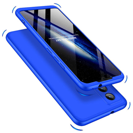 Double Dip Full 360 Protection Back Case Cover for Vivo V21E (5G) (Blue)