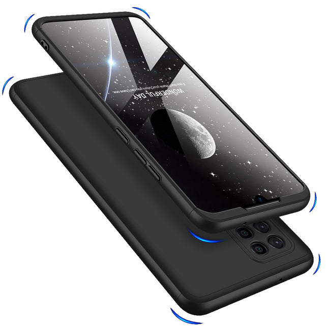 Double Dip Full 360 Protection Back Case Cover for Samsung Galaxy M42 (Black)