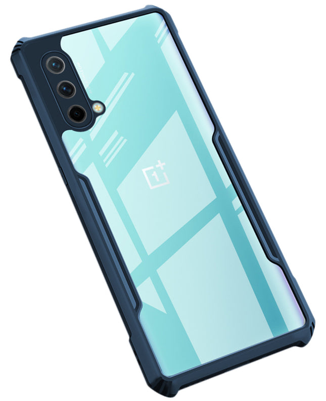 Beetle for OnePlus Nord CE (5G) Back Case, [Military Grade Protection] Shock Proof Slim Hybrid Bumper Cover (Blue)