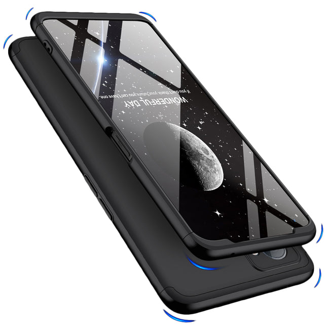 Double Dip Full 360 Protection Back Case Cover for Realme 9i (Black)