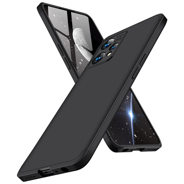 Double Dip Full 360 Protection Back Case Cover for Realme 9 PRO PLUS (Black)