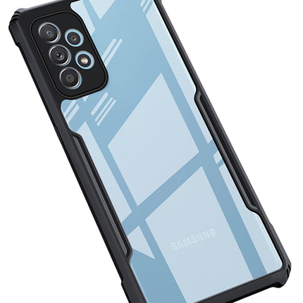 Beetle for Samsung Galaxy A53 (5G) Back Case, [Military Grade] Shockproof Slim Hybrid Cover (Black)