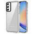 Mobizang Warrior Acrylic Clear Back Cover For Samsung Galaxy A54 (5G) | Slim Shockproof [Military Grade Protection] Hybrid Bumper Case (Transparent Sides)