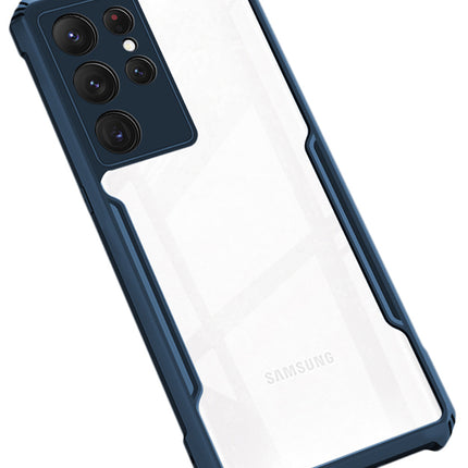 Mobizang Beetle for Samsung Galaxy S23 Ultra Back Case, [Military Grade ] Shock Proof Cover (Blue)