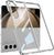 Mobizang Phantom Ultra Thin Back Case For Samsung Galaxy Z Fold 5 |Electroplated Edges Full Body Protection Back Cover (Silver)
