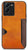 Mobizang Razor Wallet Back Case for VIVO V25 PRO (5G) | Slim PU Leather & Fabric Cover with Inbuilt Card Pocket (Brown)