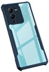 Mobizang Beetle for Vivo V25 Pro (5G) Back Case, [Military Grade Protection] Shock Proof Cover (Blue)