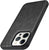 Tux Back Case for Apple iPhone 13 Pro Max , Slim Leather Case with Soft Edge Shockproof Back Cover (Black)