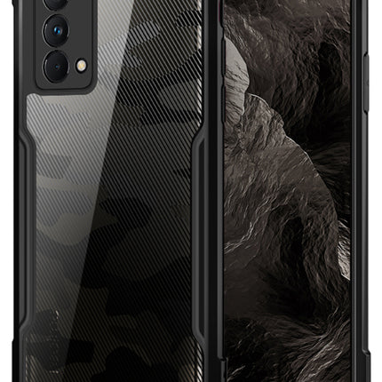 Beetle Camouflage for Realme GT Master Back Case, [Military Grade Protection] Shock Proof Slim Hybrid Bumper Cover (Black)