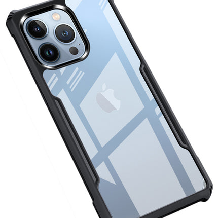 Beetle for Apple iPhone 13 Pro Max Back Case, [Military Grade Protection] Shock Proof Slim Hybrid Bumper Cover (Black)