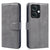 Mobizang Prime Slim Magnetic Flip Cover for OnePlus Nord CE 3 | PU Leather Shockproof Folio Case with Card Holders RFID Blocking Kickstand (Grey)