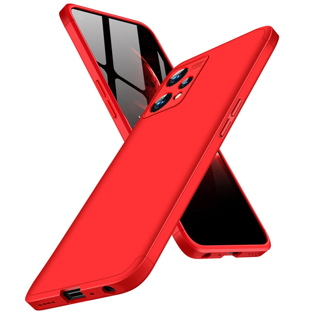 Double Dip Full 360 Protection Back Case Cover for Realme 9 PRO (Red)