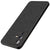 Soft Fabric Hybrid for Vivo V23 (5G) Back Cover, Shockproof Protection Slim Hard Back Case (Black)