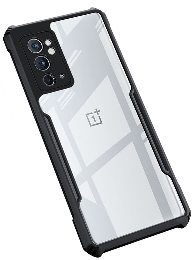 Beetle for OnePlus 9RT Back Case, [Military Grade Protection] Shock Proof Slim Hybrid Bumper Cover (Black)