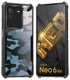 Mobizang Bull Camouflage Back Cover for IQOO Neo 6 (5G) , [Military Grade Protection] Shock Proof Slim Hybrid Bumper Case (Black)