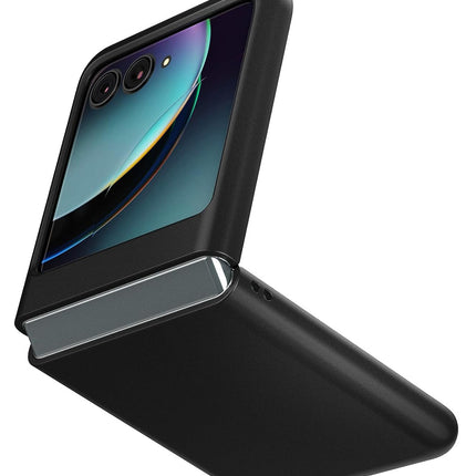 Mobizang Ultra Thin Back Case for Moto Razor 40 Ultra | Full Body Protection Hard Back Cover, Black