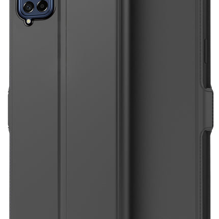Mobizang Noble Slim Magnetic Leather Flip Case Cover for Samsung Galaxy M53 (5G) (Black)
