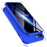 Double Dip Full 360 Protection Back Case Cover for Apple iPhone 13 (6.1) (Blue)