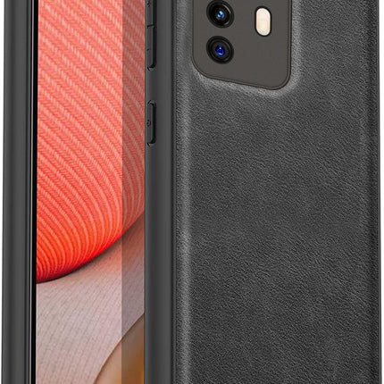Tux Back Case for Xiaomi 12 PRO (5G) , Slim Leather Case with Shockproof Back Cover (Black)