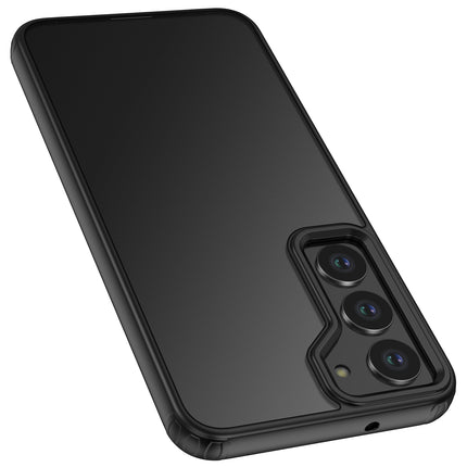 Mobizang Shield Frosted Acrylic Back Shock Proof Case Cover for Samsung Galaxy S23 Plus (Black)