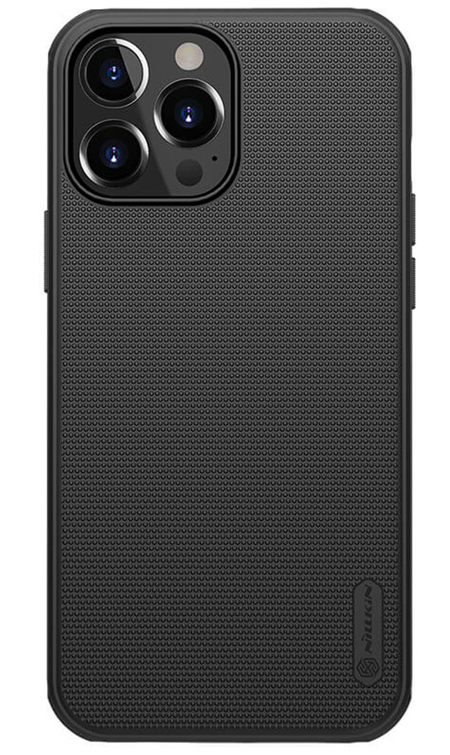Nillkin Super Frosted Shield Hard Back Cover Case for Apple iPhone 13 PRO MAX (6.7) (Black)