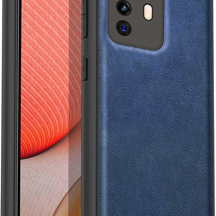 Tux Back Case for Xiaomi 12 PRO (5G) , Slim Leather Case with Shockproof Back Cover (Blue)