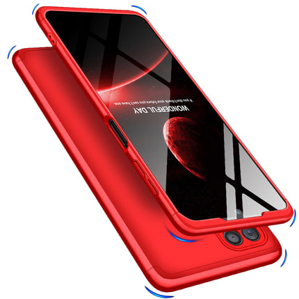 Double Dip Full 360 Protection Back Case Cover for Samsung Galaxy A22 (5G) (Red)