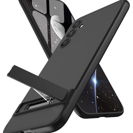 Mobizang Double Dip Full 360 Protection Back Case Cover for Samsung Galaxy A34 (Black)