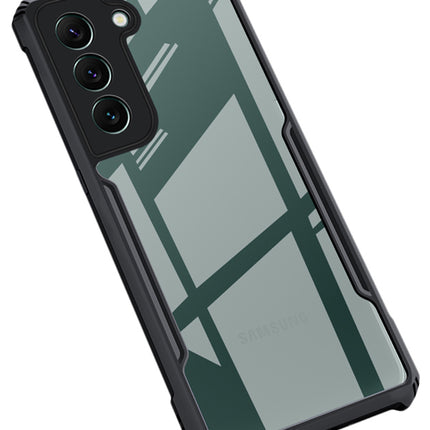 Beetle for Samsung Galaxy S22 Plus Back Case, [Military Grade Protection] Shock Proof Slim Hybrid Bumper Cover (Black)