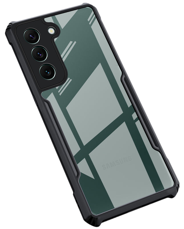 Beetle for Samsung Galaxy S22 Plus Back Case, [Military Grade Protection] Shock Proof Slim Hybrid Bumper Cover (Black)