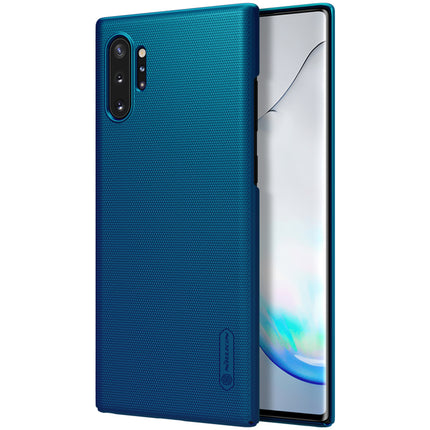 Nillkin Super Frosted Shield Hard Back Cover Case for Samsung Galaxy Note 10 Plus (Blue)
